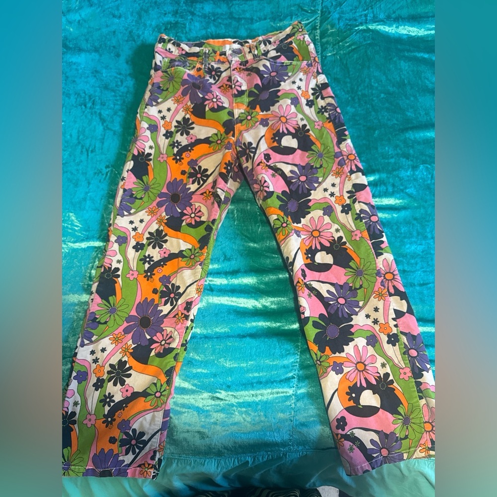 BDG Floral Retro Pants